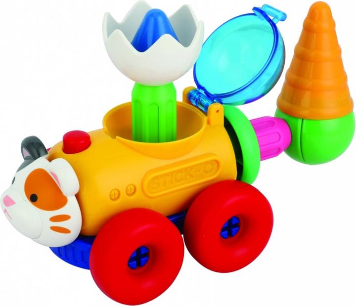 Actual product image Magformers Stick-o-magnet blocks set with friends 17 elements