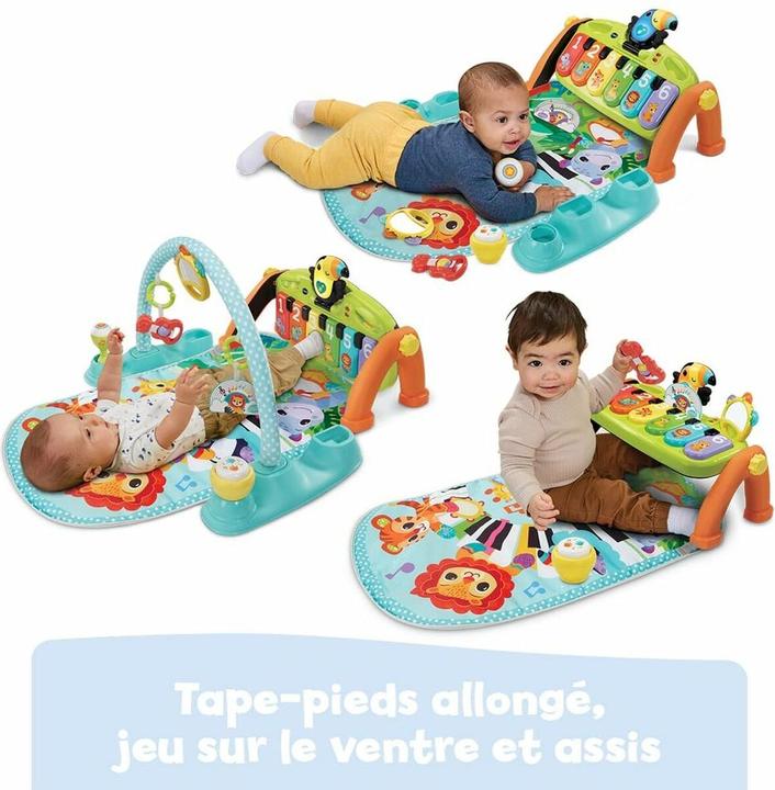 Actual product image VTech Tapis Tap Tap Piano évolutif (48.50 x 84.40 cm)