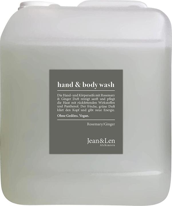 Immagine prodotto Jean & Len Sapone per le mani al rosmarino e zenzero, 5L (Sapone liquido, 5000 ml)