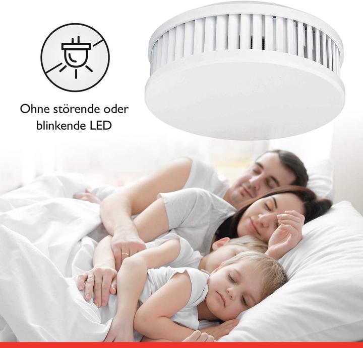 Produktbild Pyrexx PX-1 Rauchmelder V3-Q Holzoptik dunkel