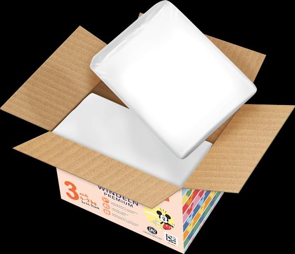 Immagine prodotto dm babylove Premium (Dimensione 3, Pacco mensile, 92 Pezzo/i)