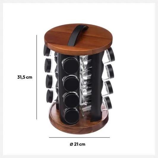 Actual product image Secret de Gourmet 16 spice tins in the roundabout (Various spices)
