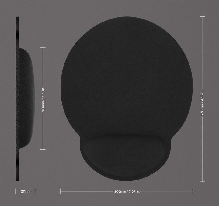 Actual product image Manhattan Ergonomic mouse mat (S)