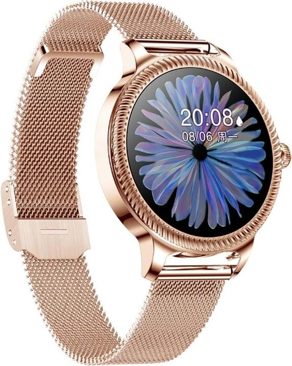 Actual product image EKO Connected Watch 5.0 with heart sensor and Milanaise wristband