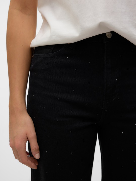 Produktbild Vero Moda VMTESSA Hohe Taille Weiter Beinschnitt Jeans Weit geschnitten (W28/L32)