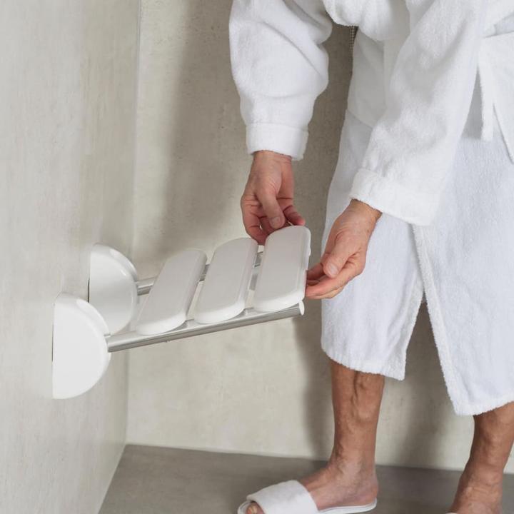 Produktbild Ridder Duschklappsitz weiss Pro (130 kg)