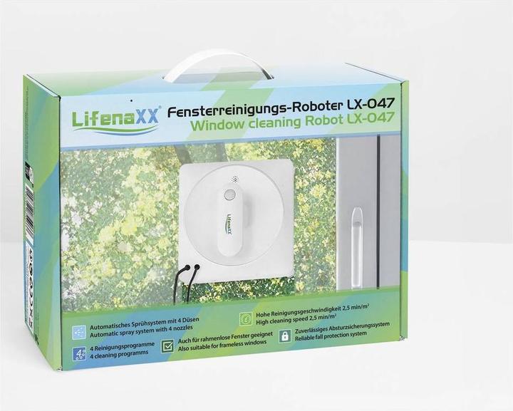 Actual product image Technaxx Window cleaning robot