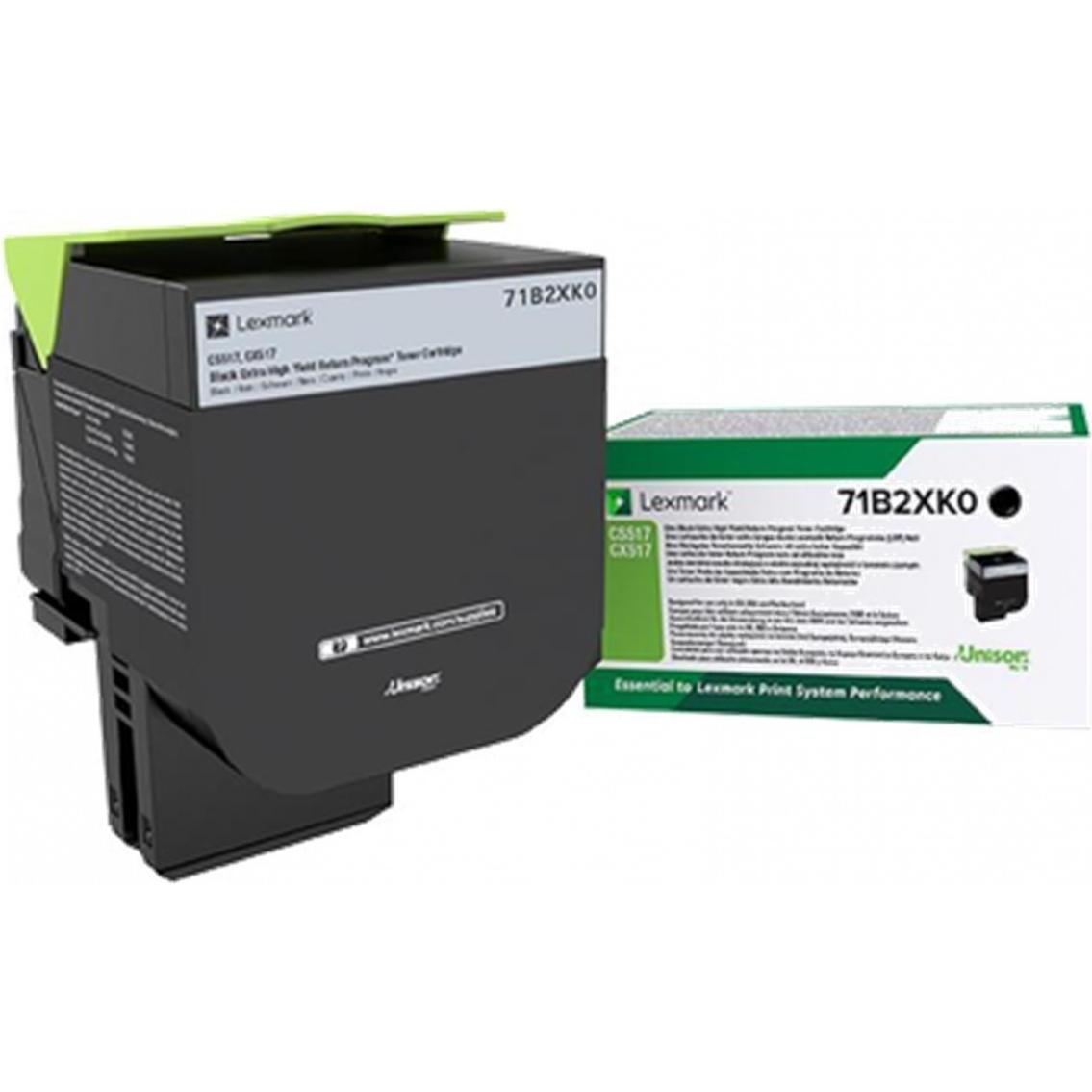 Lexmark, Toner, 71b2xk0 (BK)