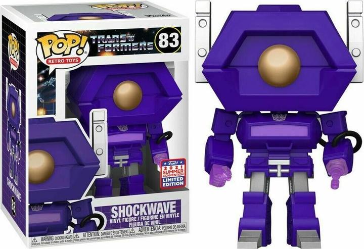 Actual product image Funko POP! Retro Toys Transformers Shockwave Exclusive Summer Convention 2021