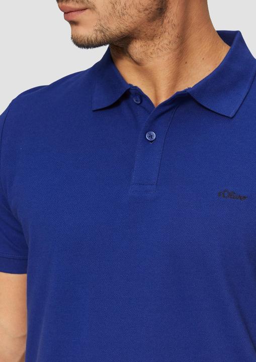 Produktbild S.Oliver Polo-Shirt Poloshirt aus Baumwollpiqué (S)
