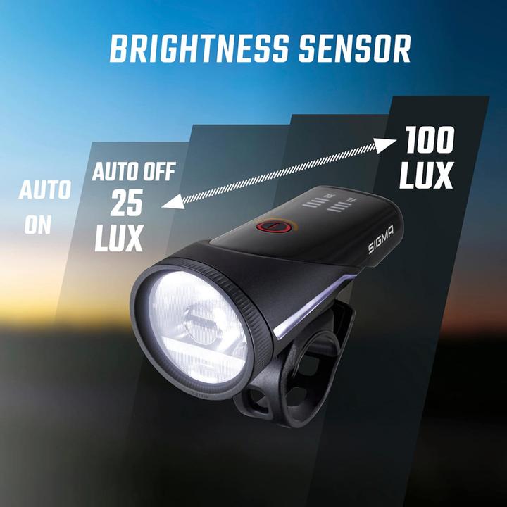 Actual product image Sigma Sport Aura 100 (100 lm)
