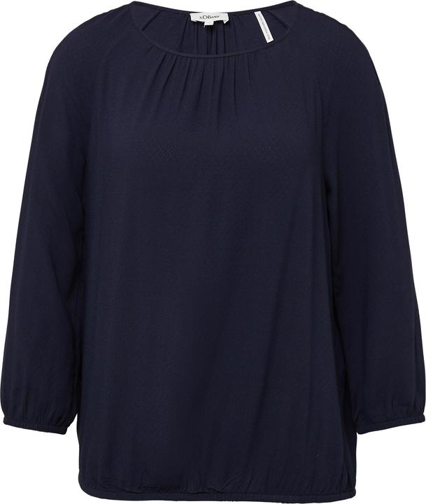 Immagine prodotto s.Oliver Bluse Strukturierte Viskose-Bluse mit Raff-Details (34)