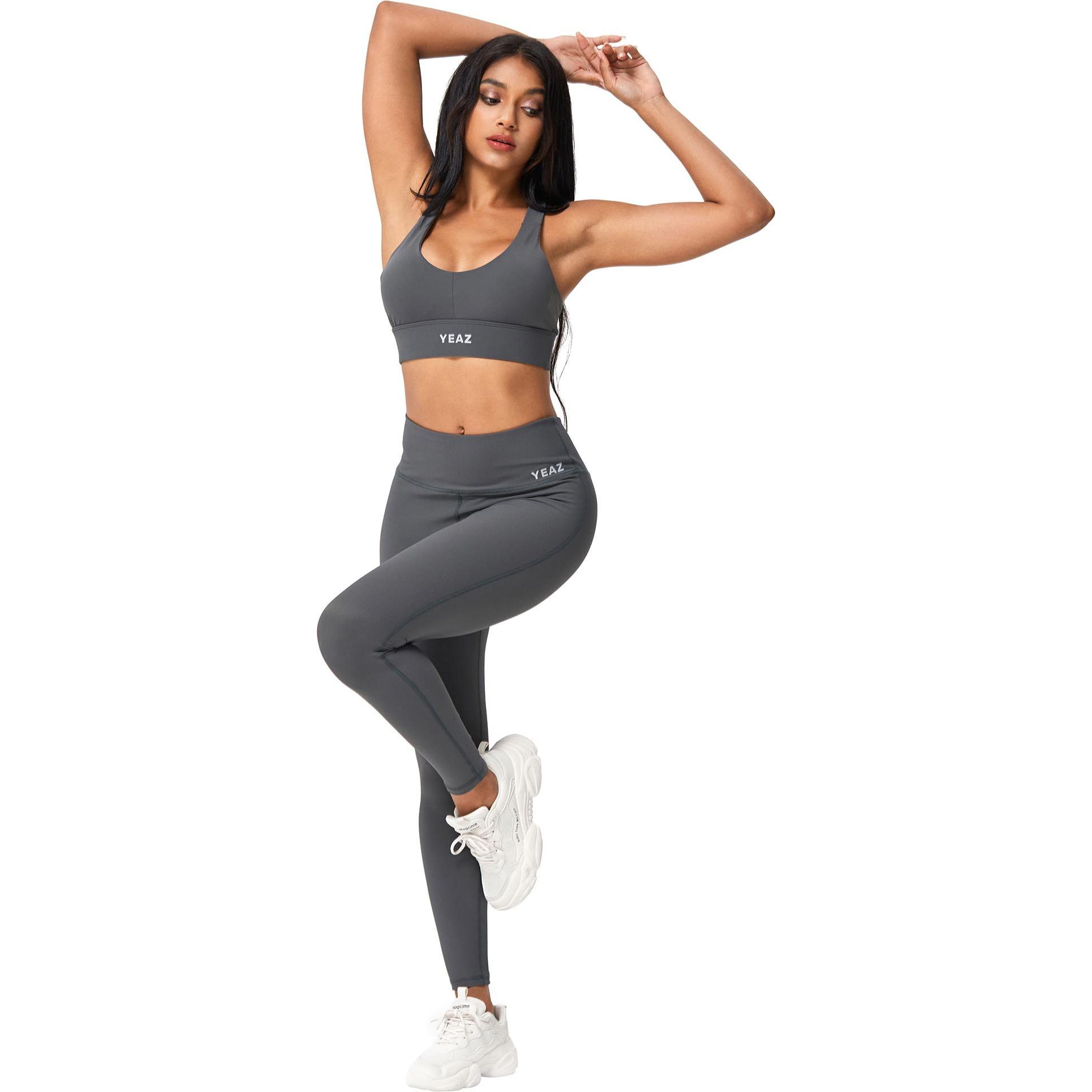 Thumbnail - Yeaz, Damen, Tights, Vibrant (L), Grau, L