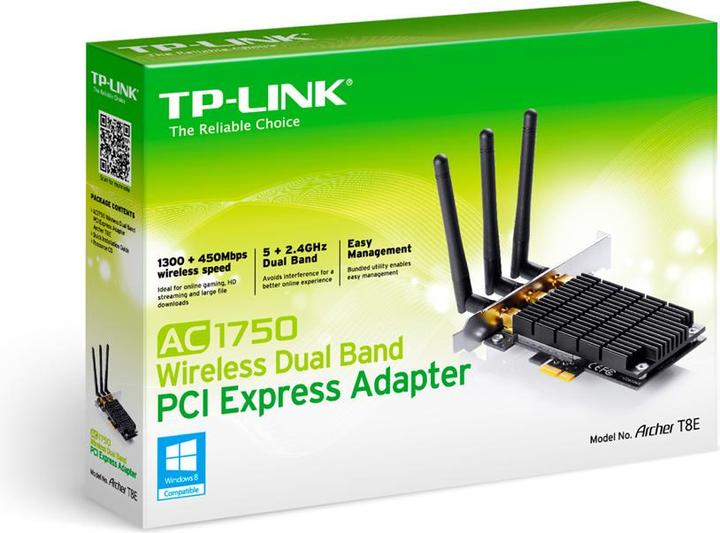 Actual product image TP-Link Archer T8E: WLAN PCI-ExpressCard