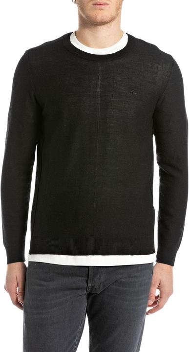 Image du produit Replay heren trui, 098 Black, L (L)