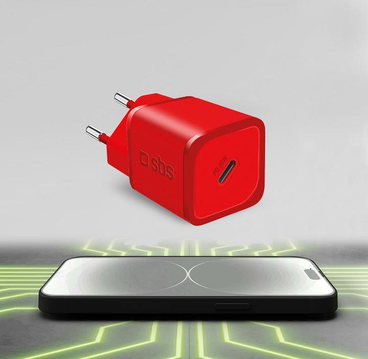 Image du produit SBS Chargeur ultra-rapide 20 W GaN Power Delivery (20 W)