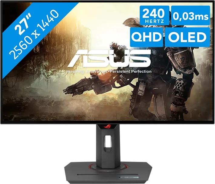 Actual product image ASUS ROG Strix OLED XG27AQDMG (2560 x 1440 pixels, 26.50")
