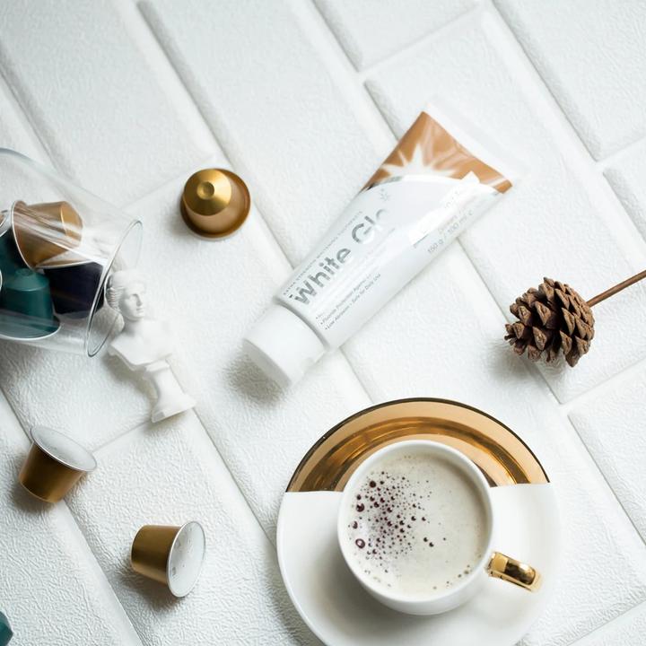 Actual product image White Glo SET Coffee & Tea Drinkers Formula pasta wybielająca usuwająca osad z kawy i herbaty