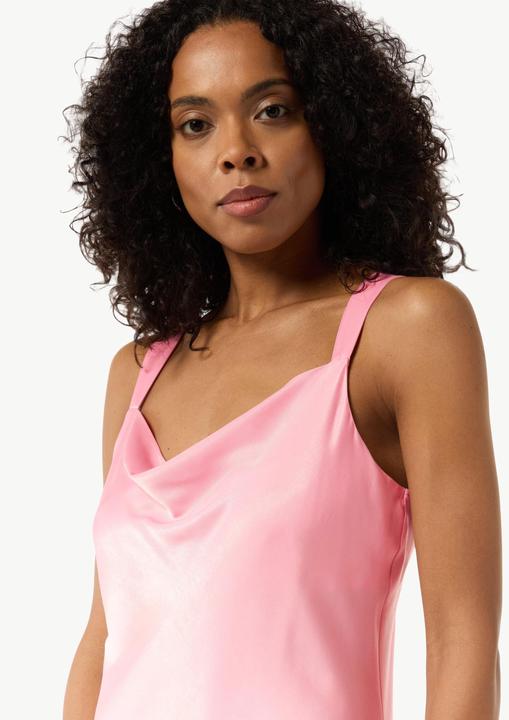 Actual product image Comma Kleid Satinkleid mit Wasserfall-Ausschnitt (42)