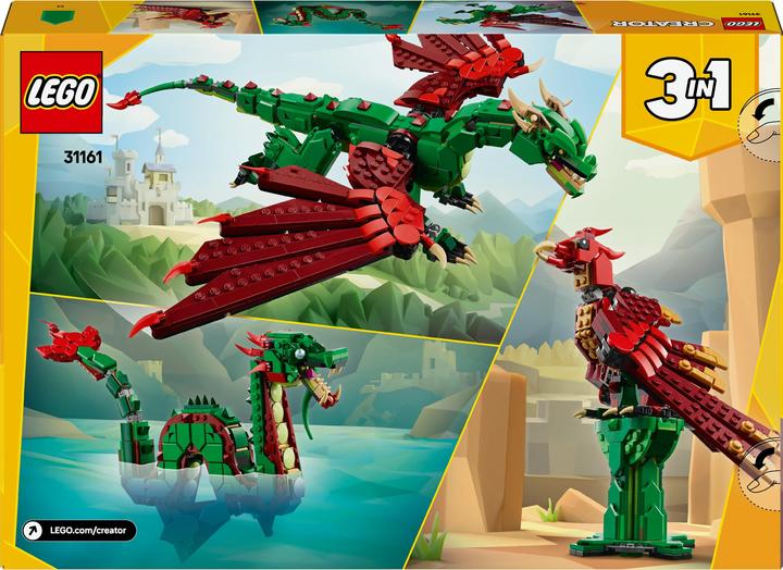 Produktbild LEGO Grüner Drache (31161, LEGO Creator Expert)