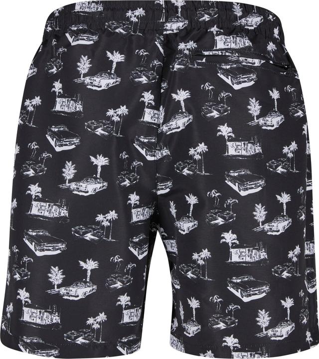 Produktbild Urban Classics Pattern Swim Shorts - 4984 (4XL)