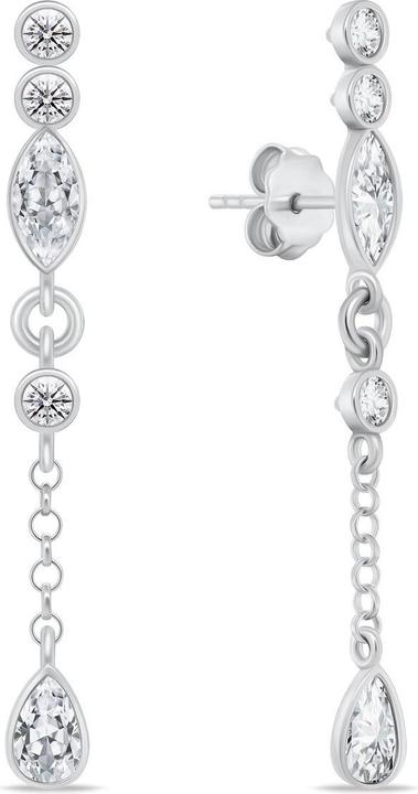 Immagine prodotto Brilio Argento - Orecchini in argento con zirconi EA847W