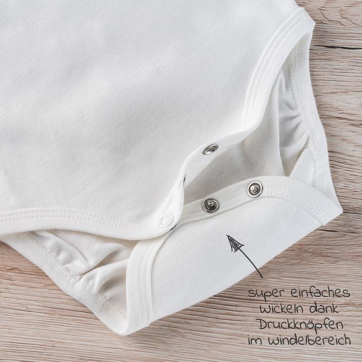 Immagine prodotto La Loona Body LaLoona per neonato e body avvolgenti Body per neonato a manica corta OEKO-TEX® confezione da (74, 80)