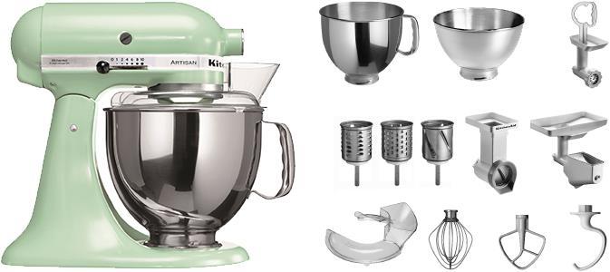 Image du produit KitchenAid Artisan KSM150 Kit professionnel (300 W, 4.80 l)