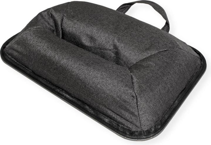 Image du produit Value Tablette à genoux / support pour ordinateur portable/tablette avec coussin, gris