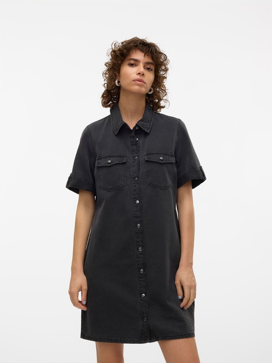Produktbild Vero Moda VMJENNIE Kurzes Kleid Jeanskleid (M)