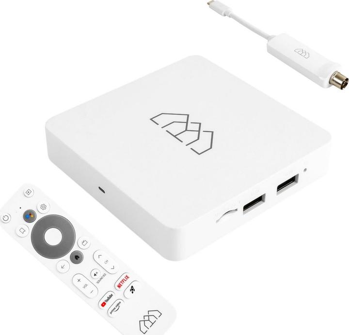 Produktbild Homatics Android TV Box R 4K Lite Wifi 2GB RAM/8GB ROM + DVB-T2 H.265 Decoder