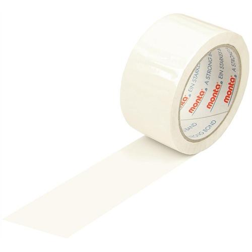 Monta Klebeband 331 Breite 50mm Lnge 66m Strke 48 PP wei - VPE: 36 (50 mm) (5520403)