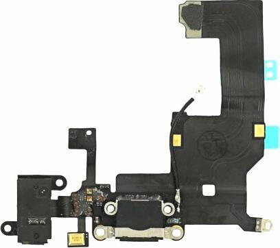Image du produit OEM Chargement Connecteur Dock et Audio Flex pour iPhone 5 noir (iPhone 5)
