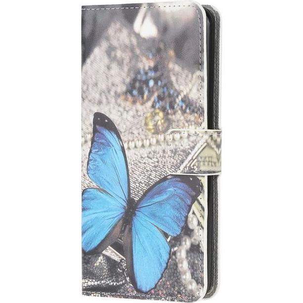 MU Style Leder Bookcover Image Series (Huawei P40 Lite), Smartphone Hülle, Mehrfarbig