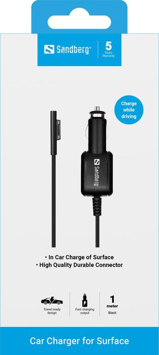 Produktbild Sandberg Car Charger Surface Pro 3/4