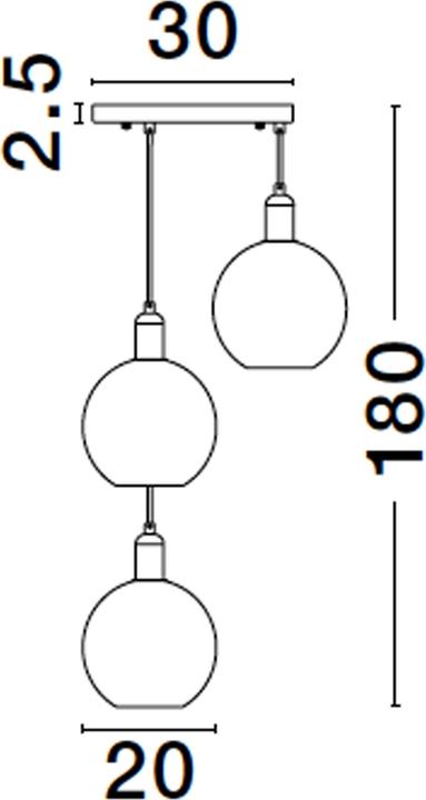 Actual product image Nova Luce Mirro (E27)