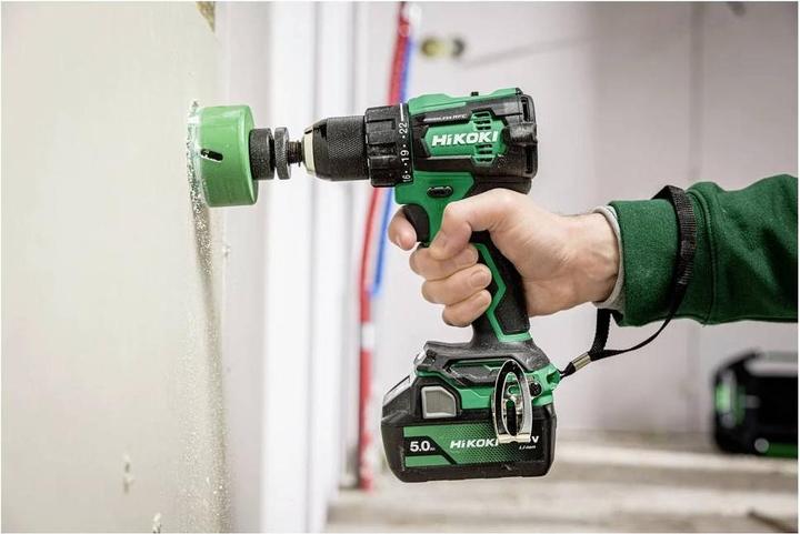 Actual product image Hikoki Cordless drill driver set DS18DE 4.0 Ah