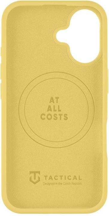 Productafbeelding Tactical MagForce Fluwelen Smoothie Cover voor Apple iPhone 16 Banaan (1 Stuk, Apple iPhone 16)