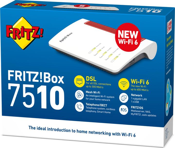 Produktbild FRITZ! Box 7510 International