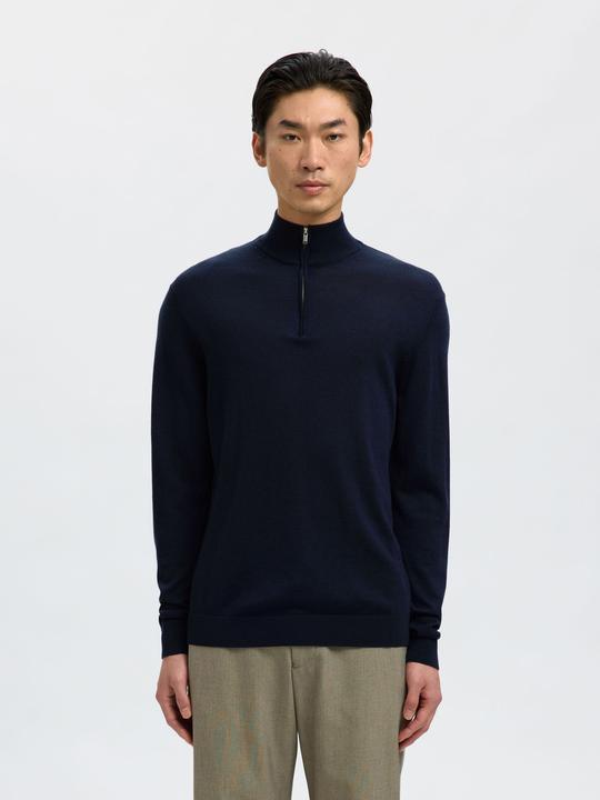 Produktbild Selected Homme Slhtray Ls Knit Merino Half Zip Noos (XL)