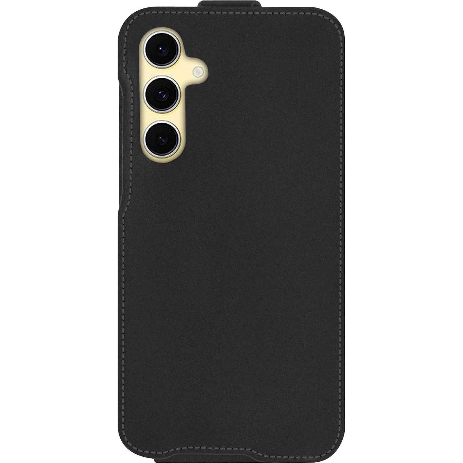 Thumbnail - Noreve Lederschutzhülle vertikal (Samsung Galaxy S24 FE), Smartphone Hülle, Schwarz