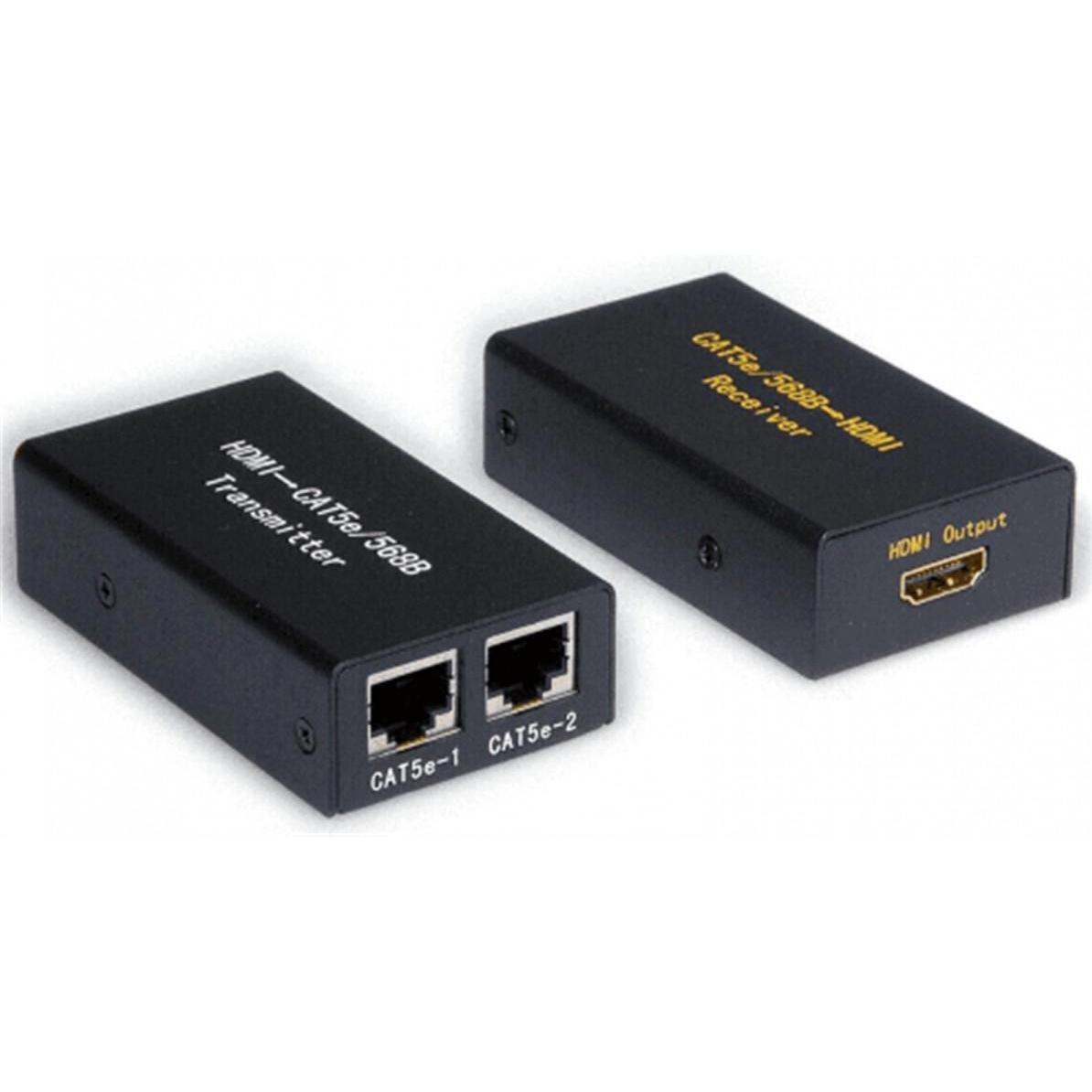 Value HDMI Extender via TP Kabel auf 25m, 2K (0.08 m, HDMI), Video Kabel