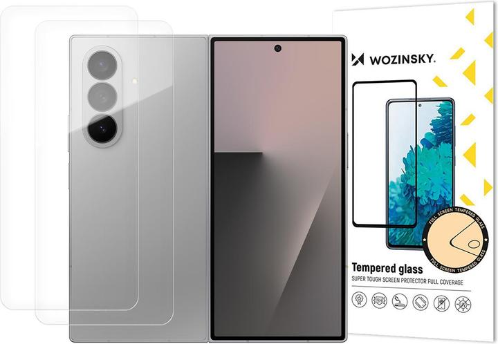 Produktbild Wozinsky TPU-Full-Body-Displayschutzfolie für Samsung Galaxy Z Fold 7, 2er-Set (2 Stk., Samsung Galaxy Z Fold7)