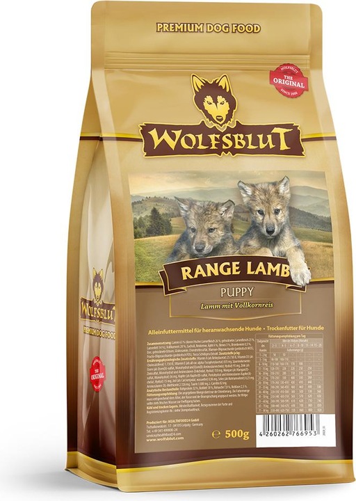 Produktbild Wolfsblut Hunde-Trockenfutter (Junior, 500 g)