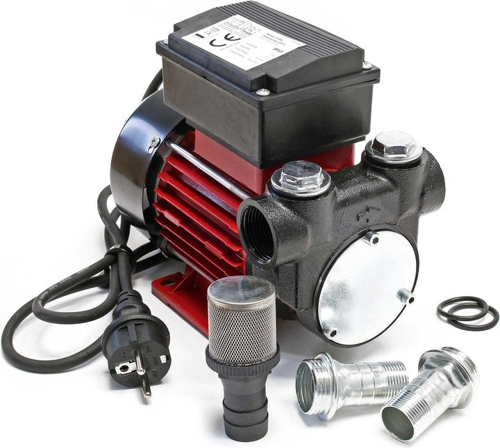Produktbild Wiltec Heizöl- und Dieselpumpe 230V/357W/60l/min selbstansaugend Dieselöl Pumpe