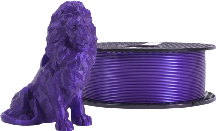 Actual product image Prusa Prusament PLA Galaxy Purple 1kg (PLA, 1.75 mm, 1000 g, Violet)