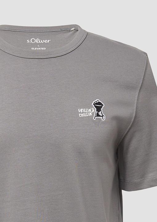 Produktbild S.Oliver T-Shirt T-Shirt mit Grill-Motiv (3XL)