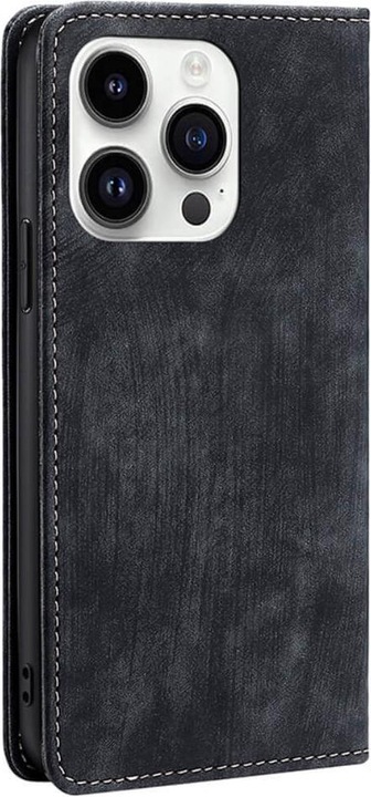 Produktbild Cover-Discount iPhone 15 Pro - Hülle mit RFID Blocker schwarz (Apple iPhone 15 Pro)