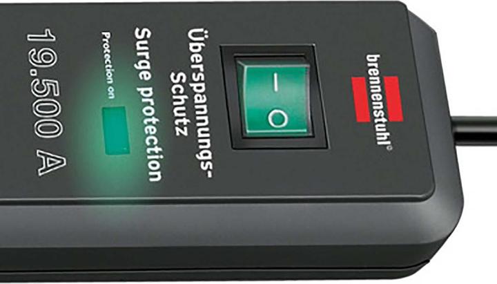 Actual product image Brennenstuhl Secure-Tec 19.5KA (6 x, CEE 7/3, 2 m)