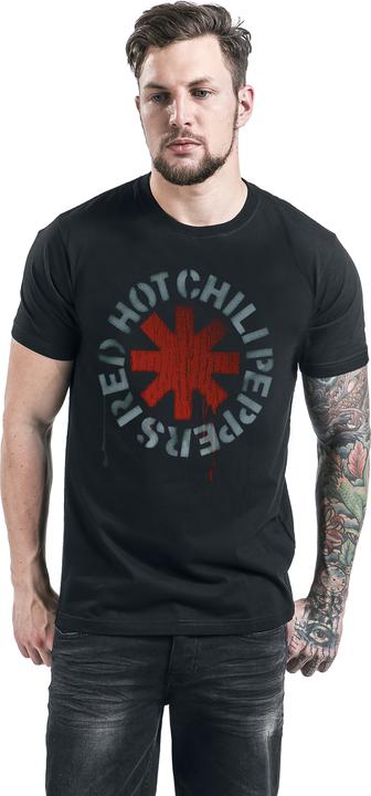 Produktbild Red Hot Chili Peppers Stencil Black (S)